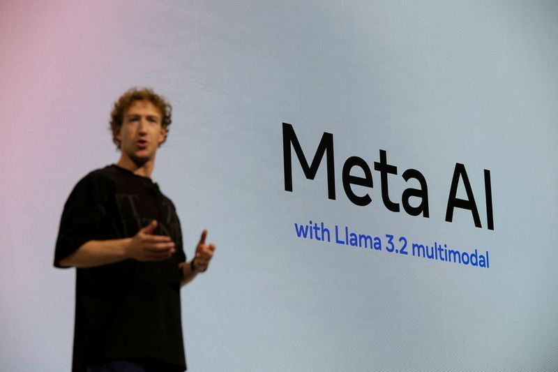 Mark Zuckerberg, CEO da Meta, faz um discurso de abertura na sede da empresa em Menlo Park