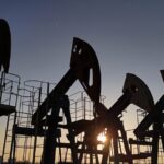 Plataforma de petróleo no mar