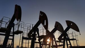 Plataforma de petróleo no mar