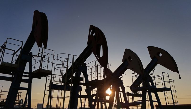 Plataforma de petróleo no mar