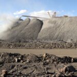 Área de exploração mineral no Brasil