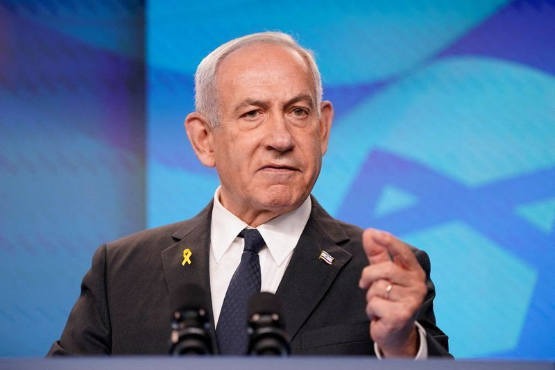 Primeiro-ministro israelense, Benjamin Netanyahu