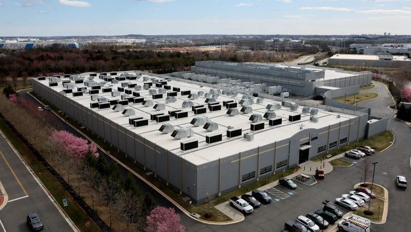 Data Center na Virgínia, EUA