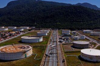 Terminal de distribuição da Petrobras em São Sebastião