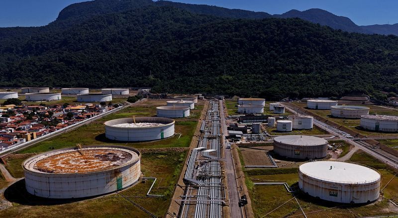 Terminal de distribuição da Petrobras em São Sebastião