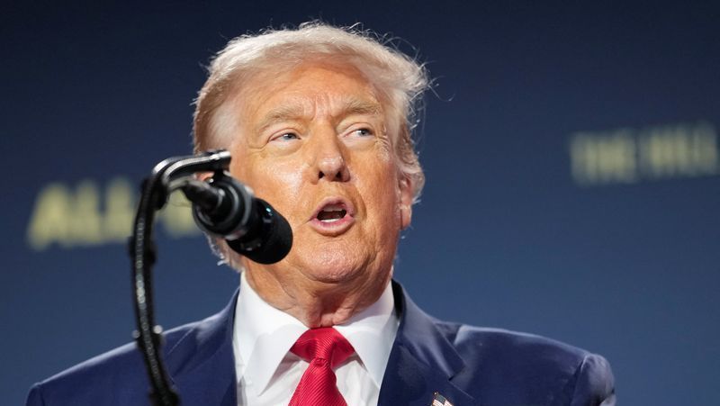 Donald Trump em convenção do Partido Republicano