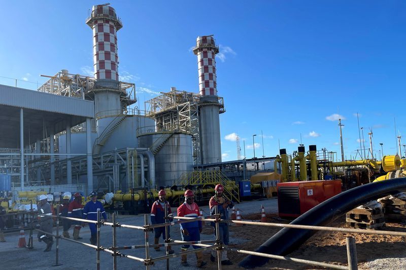 Instalações industriais de usina termelétrica no Brasil