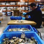 Fábrica da Pacific Lock em Valencia, EUA