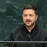 Presidente da Ucrânia, Volodymyr Zelenskiy, discursa na ONU