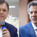 Tarcisio de Freitas e Fernando Haddad