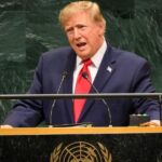 Presidente dos Estados Unidos Donald Trump discursa na Assembleia Geral da ONU 2026