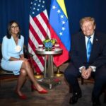 Delcy Rodríguez, presidente interina da Venezuela, se encontra com Donald Trump, presidente dos Estados Unidos, à margem da Assembleia Geral da ONU em Nova York