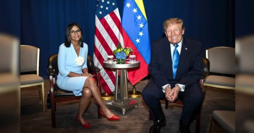 O venezuelano Rodríguez se encontra com Trump à margem da Assembleia Geral da ONU em Nova York