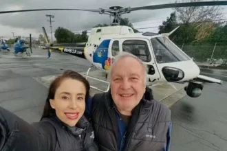 Jornalista anuncia ao vivo morte da própria equipe em queda de helicóptero