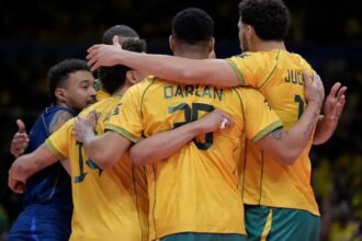 Brasil atropela Argentina e garante vaga olímpica no vôlei masculino
