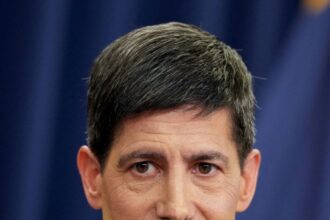 Chair do Federal Reserve dos EUA, Kevin Warsh, em 17 de junho de 2026