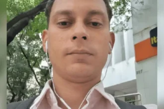 Cláudio Rafael Landeiro Moreira, de 37 anos, agredido em Copacabana depois de ser acusado injustamente de furtar uma bicicleta. Foto: Cláudio Rafael Landeiro Moreira/ Arquivo Pessoal