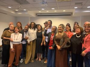 Fernando Haddad, candidato do PT ao governo de São Paulo, se reuniu neste sábado com um grupo de mulheres evangélicas