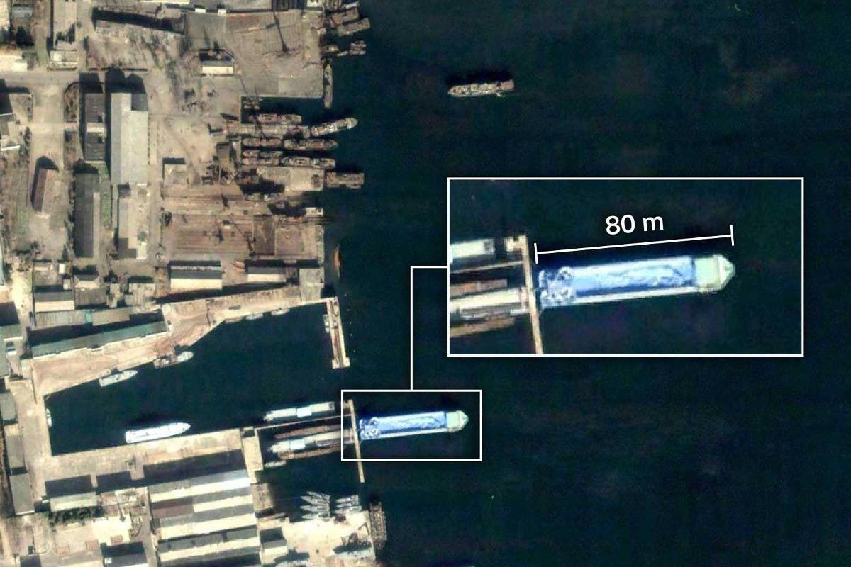 Satélites mostram iate de 80 metros perto de residência de Kim Jong-un