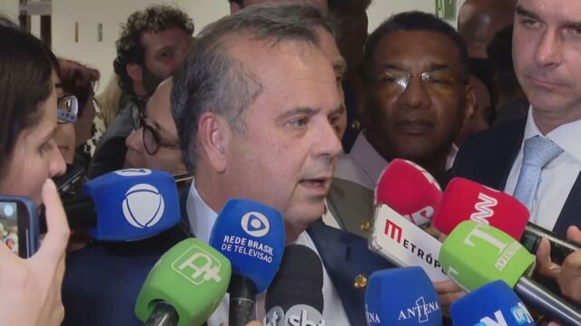 O senador Rogério Marinho (PL-RN), líder da oposição no Senado