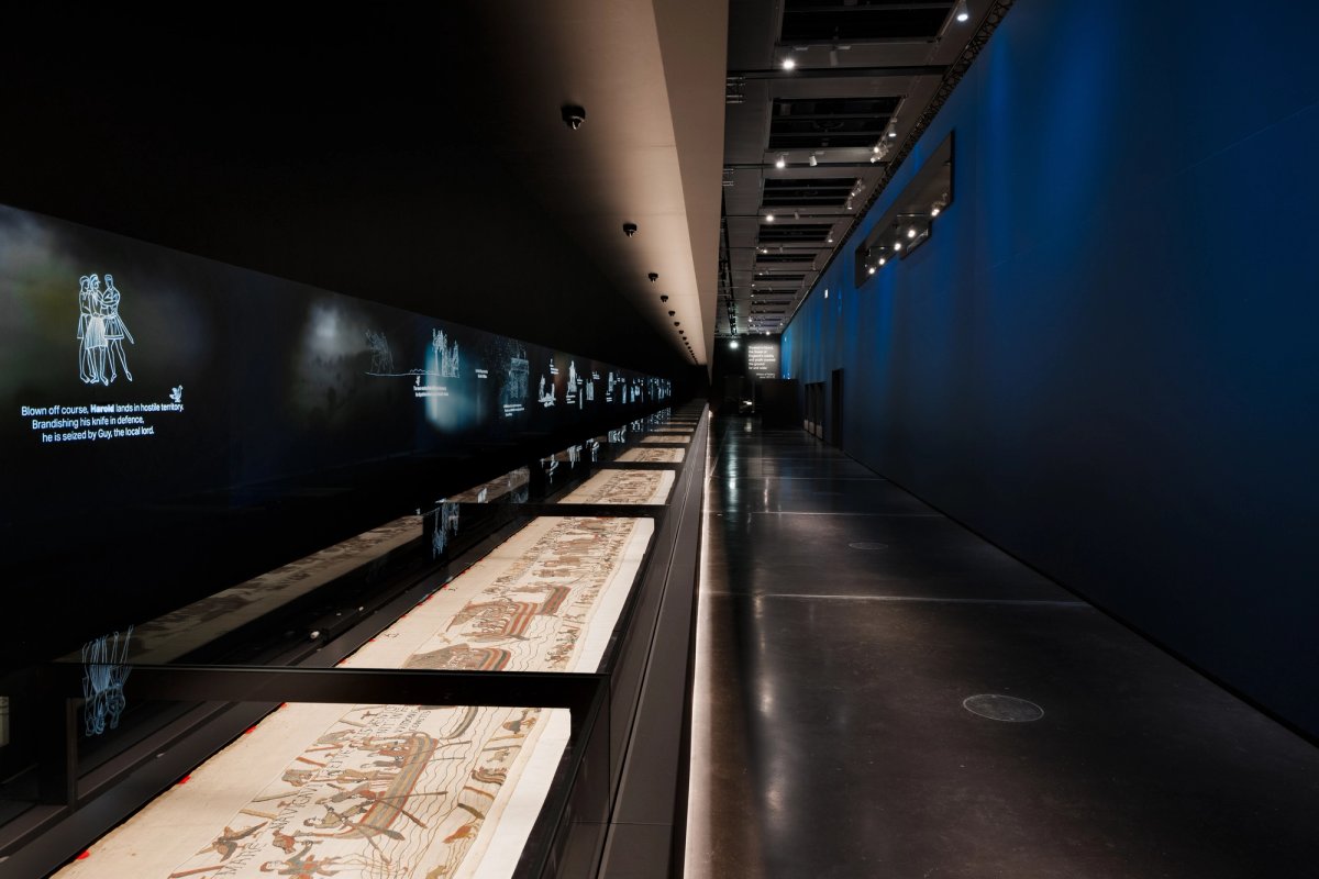 Tapeçaria de Bayeux exposta no British Museum