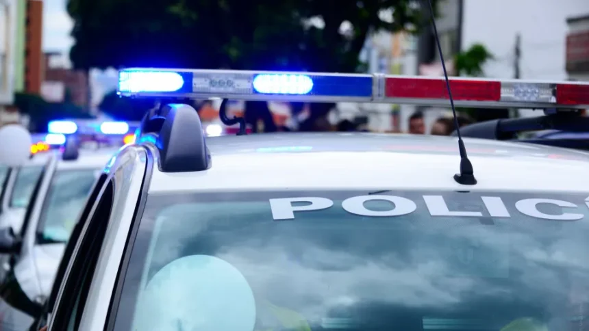 Viatura policial em operação em São Paulo