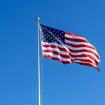 Fachada da embaixada dos Estados Unidos