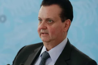 Gilberto Kassab durante evento político