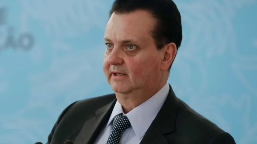 Gilberto Kassab durante evento político