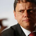 Tarcísio de Freitas em evento oficial do governo de São Paulo