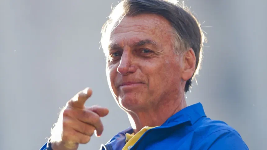 Jair Bolsonaro em evento político