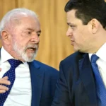 Senador Davi Alcolumbre durante sessão no Senado Federal