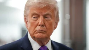 Donald Trump em evento oficial nos Estados Unidos