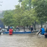Alagamentos em Porto Alegre durante a enchente de 2024
