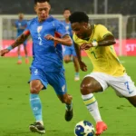 Jogadores da Seleção Brasileira comemoram gol em partida amistosa