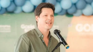 Governador Daniel Vilela em ato político