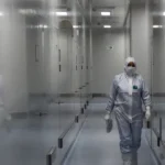 Laboratório de pesquisa científica na Rússia