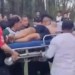 Campo de futebol amador na Argentina