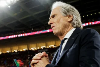 Jorge Jesus técnico da seleção portuguesa em coletiva