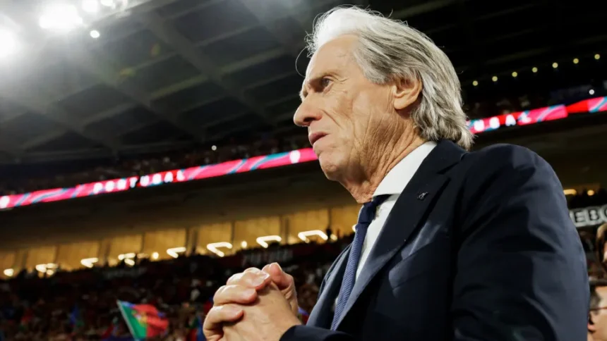 Jorge Jesus técnico da seleção portuguesa em coletiva