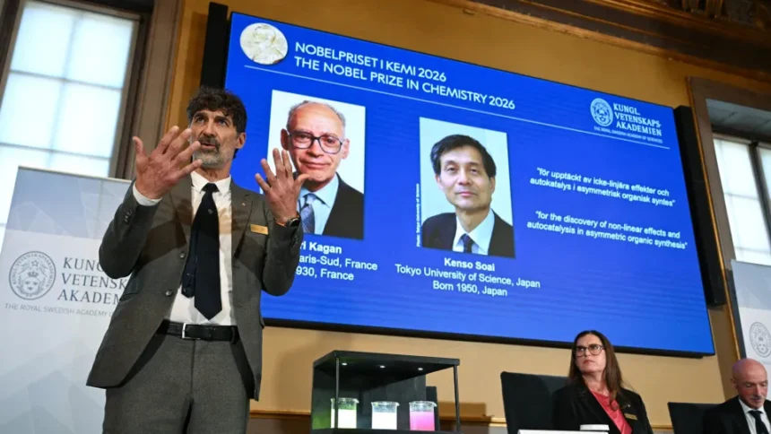 Cerimônia de anúncio do Prêmio Nobel