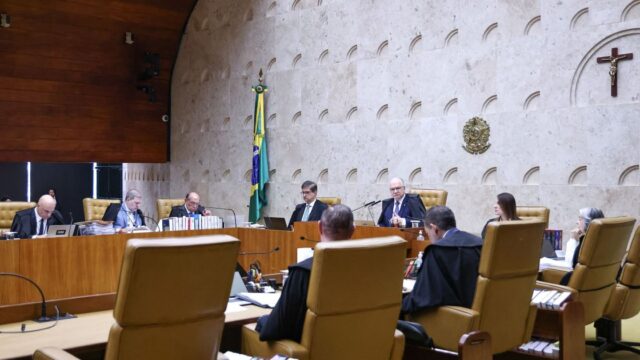 Sessão plenária do STF